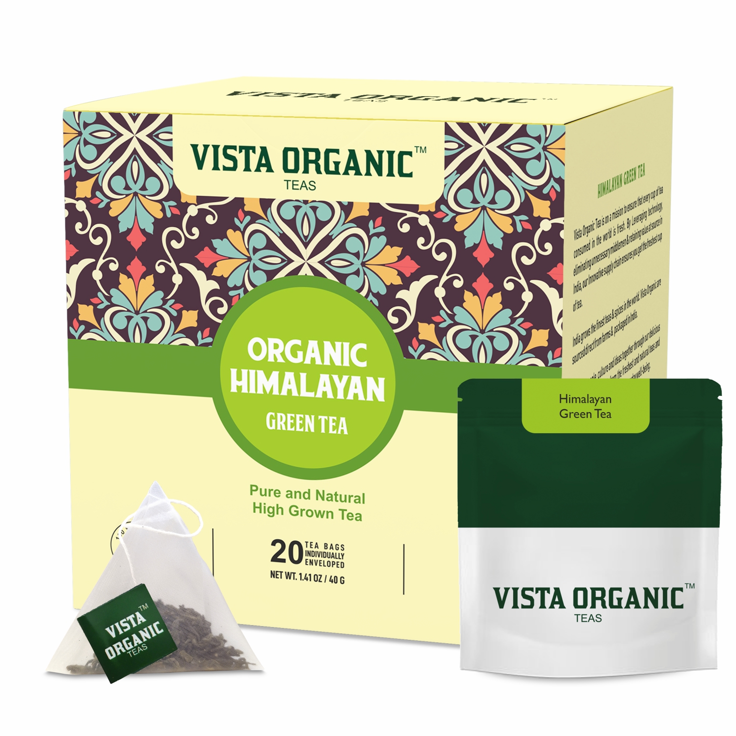 Prince of Peace 100% Organic Green Tea Bags, 20 ct - Kroger